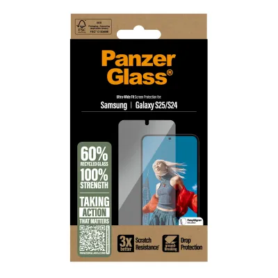 PanzerGlass Ultra Wide Fit Protector de pantalla Samsung 1 PanzerGlass Ultra Wide Fit Protector de pantalla Samsung 1