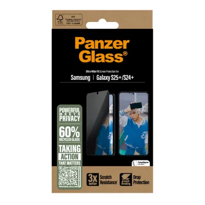 PanzerGlass Ultra Wide Fit Privacy Protector de pantalla PanzerGlass Ultra Wide Fit Privacy Protector de pantalla