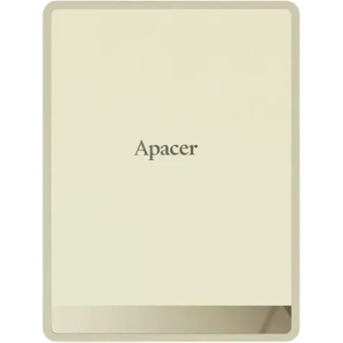 Apacer AS724 SSD 512GB Disco Externo USB-C Nano Slim, Crema