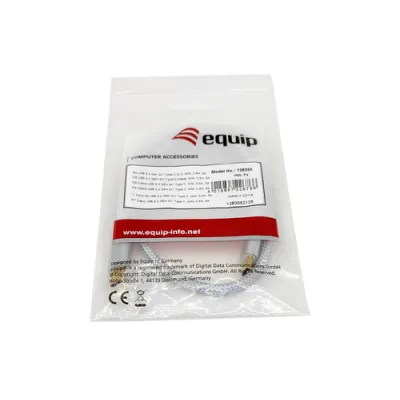 Equip 128358 Cable USB 3.2 Gen 2 C a C, M/M, 2,0m, PD 100W