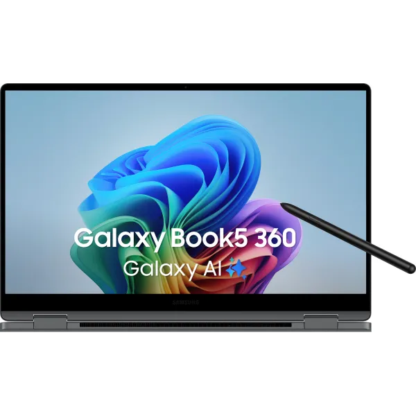 Portátil Samsung Galaxy Book5 360 AMOLED Intel Core Ultra 5 226V/16GB/512GB SSD/15.6" Táctil
