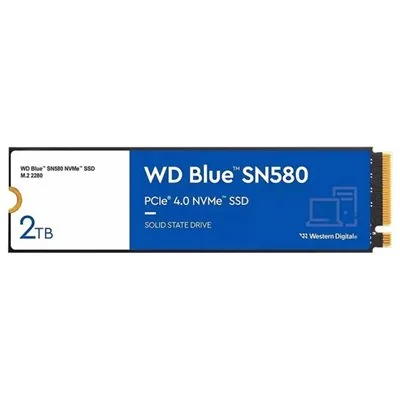 Western Digital WD Blue SN580 SSD 2TB 4150MB/s NVMe PCIe 4.0 Western Digital WD Blue SN580 SSD 2TB 4150MB/s NVMe PCIe 4.0