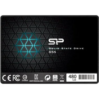 Silicon Power Slim S55 SSD 2.5" 480GB SATA 3 Silicon Power Slim S55 SSD 2.5" 480GB SATA 3