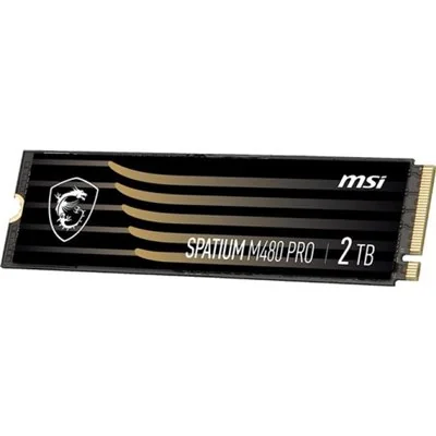 MSI SPATIUM M480 PRO 2TB SSD M.2 PCIe 4.0 NVMe