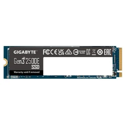 Gigabyte Gen3 2500E SSD 2TB NVMe a 2400MB/s PCIe 3.0 M.2 2280 Gigabyte Gen3 2500E SSD 2TB NVMe a 2400MB/s PCIe 3.0 M.2 2280