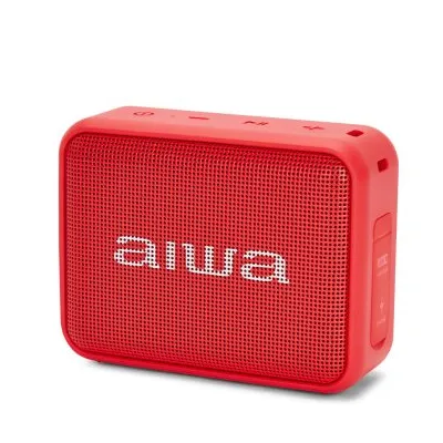 Aiwa BS-200 Altavoz Bluetooth 6W Rojo