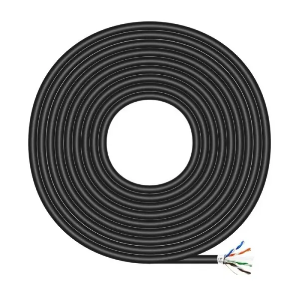 Aisens Bobina de Cable de Red RJ45 Cat6 UTP 305m Negro