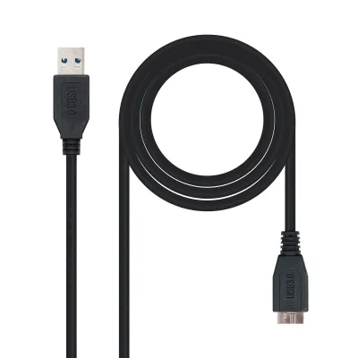 Nanocable Cable USB 3.0 Tipo A Macho a Micro USB B Macho 2m