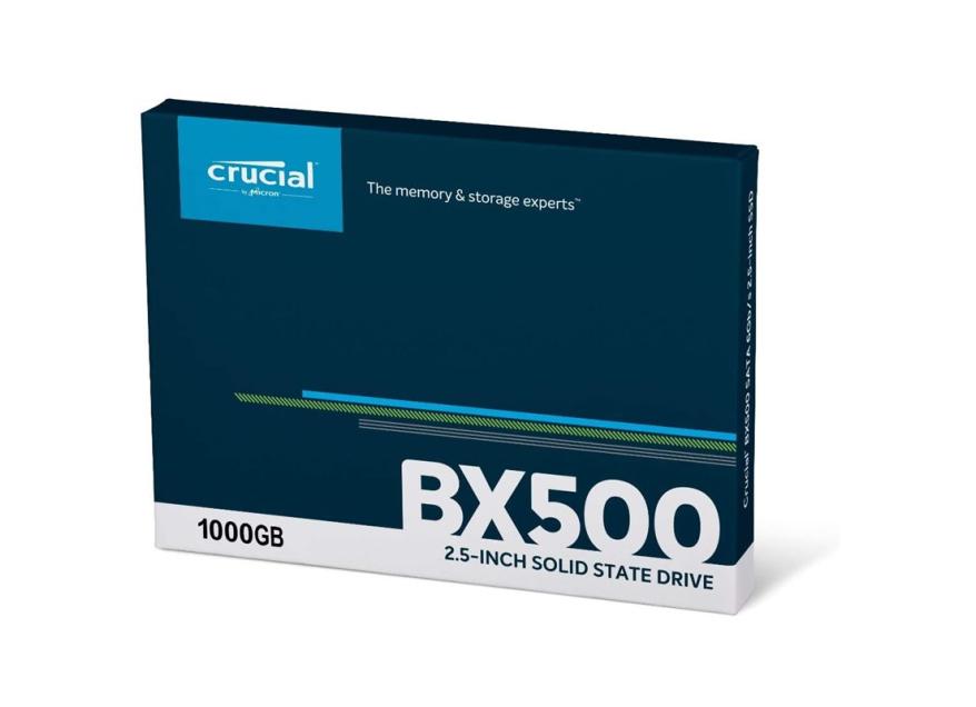 Crucial BX500 3D NAND SSD 1TB 2.5" a 540Mbs SATA 6Gb/s | TechLife.es