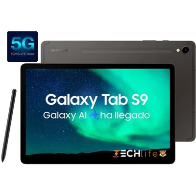 Samsung GalaXy Tab S9 5G 12 256GB Gris