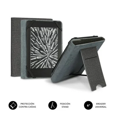 SUBBLIM FUNDA EBOOK CLEVER STAND 6'' GREY