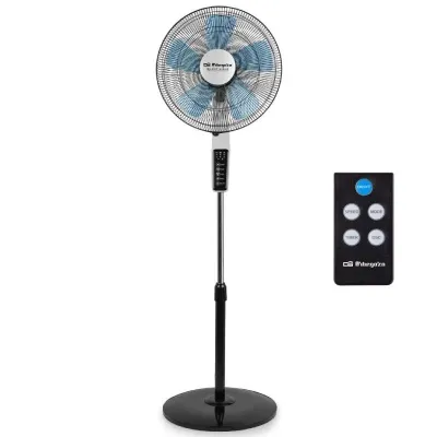Ventilador de Pie Orbegozo Silent Night SF 0642/ 60W/ 5 Aspas