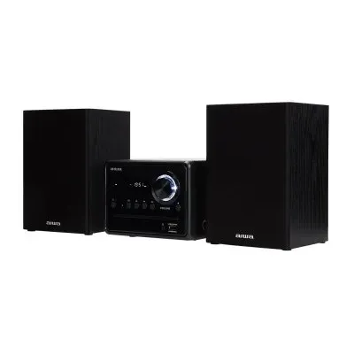 Aiwa MSBTU-300 Micro Cadena Hi-Fi Bluetooth/CD/USB 20W Negro