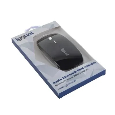 Iggual BOM Ratón Inalámbrico 1600DPI Negro Iggual BOM Ratón Inalámbrico 1600DPI Negro
