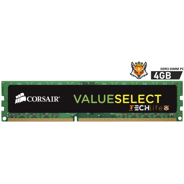 Corsair Value Select DDR3 1600 PC-12800 4GB CL11