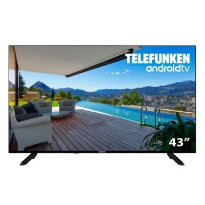 Televisor 43" Telefunken 43dtua523 4k Uhd 3xhdmi 2xusb Android Televisor 43" Telefunken 43dtua523 4k Uhd 3xhdmi 2xusb Android