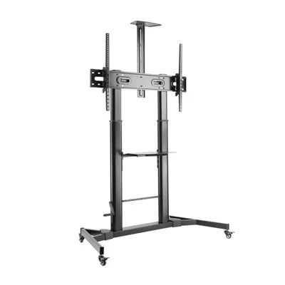 Aisens Soporte de Suelo ECO con Ruedas y Manivela DVD/Cámara
