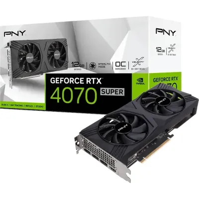 PNY GeForce RTX 4070 SUPER 12GB Verto GDDR6X PNY GeForce RTX 4070 SUPER 12GB Verto GDDR6X