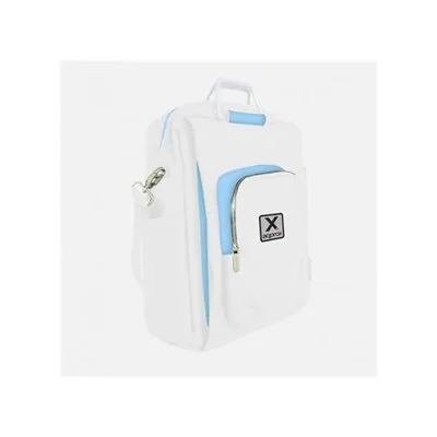 Mochila De Portatil 15.6"approx Diseño En Color Blanco/azul Mochila De Portatil 15.6"approx Diseño En Color Blanco/azul