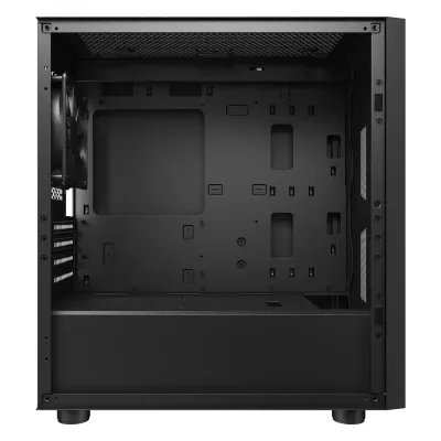 Cougar UNIFACE MINI Negra Caja frontal perforado y lateral Cougar UNIFACE MINI Negra Caja frontal perforado y lateral