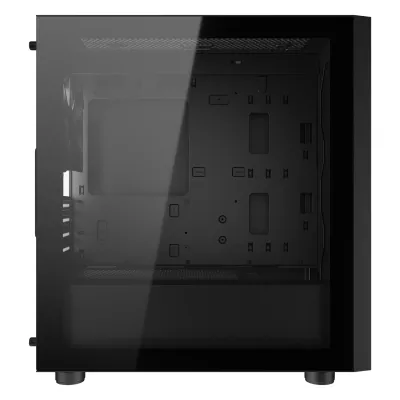 Cougar UNIFACE MINI Negra Caja frontal perforado y lateral Cougar UNIFACE MINI Negra Caja frontal perforado y lateral