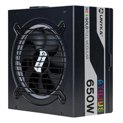 UNYKAch Atilius RGB Fuente de Alimentación 650W Eficiencia 90%