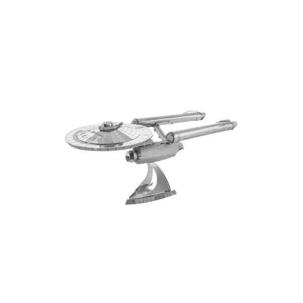 Maqueta 3d Metal Fascinations Star Trek Uss Enterprise Ncc-1701 Montaje Sin Pegamento Ni Soldadura