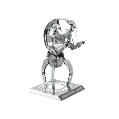 Maqueta 3d Metal Fascinations Star Wars Droide Modelo Droideka Maqueta 3d Metal Fascinations Star Wars Droide Modelo Droideka