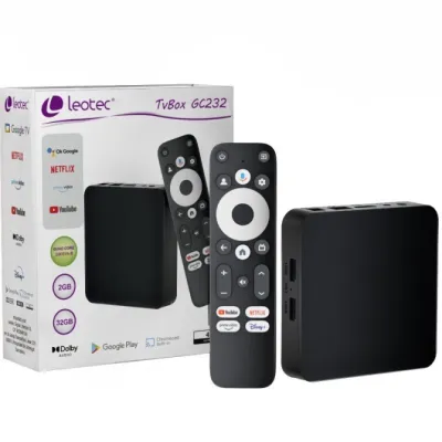 Android TV Leotec TvBox 4K GC232/ 32GB Android TV Leotec TvBox 4K GC232/ 32GB