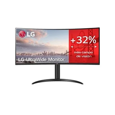 LG 34WP75CP-B 34" LED UWQHD 160Hz FreeSync Premium Curvo USB-C