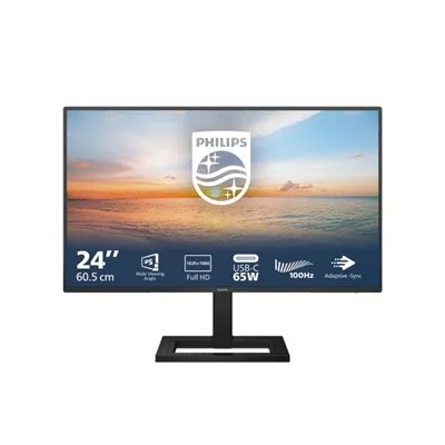 Monitor Profesional Philips 24E1N1300AE 23.8'/ Full HD/