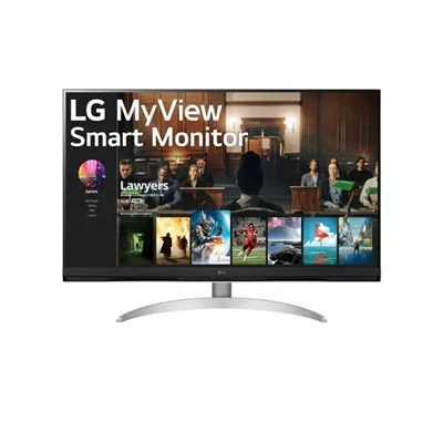 LG Smart Monitor 32SQ700S-W 31.5" LED UltraHD 4K USB-C