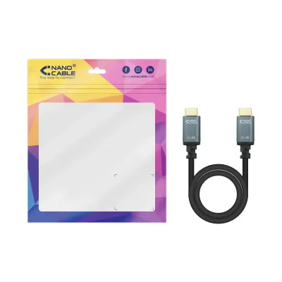 Nanocable Cable HDMI 2.1 Iris 8K Macho/Macho 3m Negro