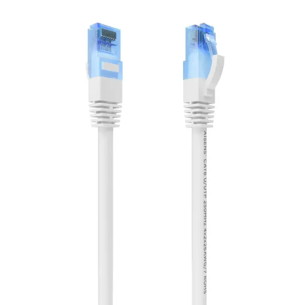 Cable de Red RJ45 AWG26 CCA UTP Aisens A135-0821 Cat.6/ 2m/ Blanco