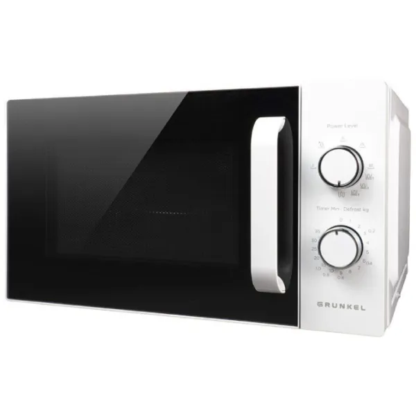 Microondas Grunkel MWG-20MA/ 700W/ Capacidad 20L/ Función Grill/ Blanco