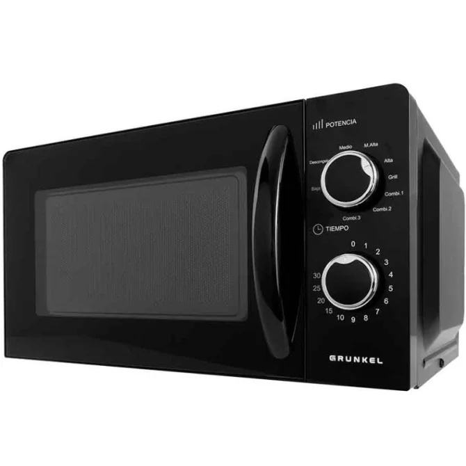 Microondas Grunkel MWG-20NG/ 700W/ Capacidad 20L/ Funcion