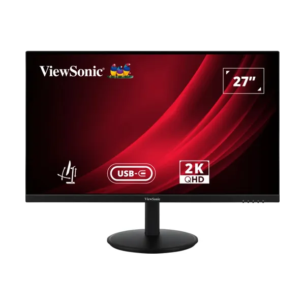 Viewsonic VG Series VG2709-2K-MHDU-2 pantalla para PC 68,6 cm (27") 2560 x 1440 Pixeles Quad HD LED Negro
