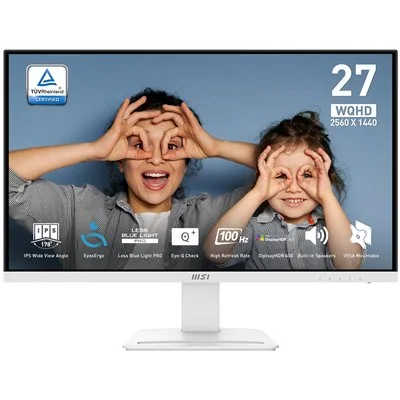 MSI Pro MP273QW E2 pantalla para PC 68,6 cm (27") 2560 x 1440 MSI Pro MP273QW E2 pantalla para PC 68,6 cm (27") 2560 x 1440