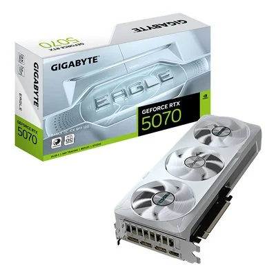 GIGABYTE GeForce RTX 5070 EAGLE OC ICE SFF 12GB GDDR7 Reflex 2 GIGABYTE GeForce RTX 5070 EAGLE OC ICE SFF 12GB GDDR7 Reflex 2