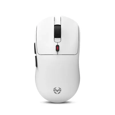 Krom Klever Ratón Gaming Inalámbrico 10000 DPI Blanco