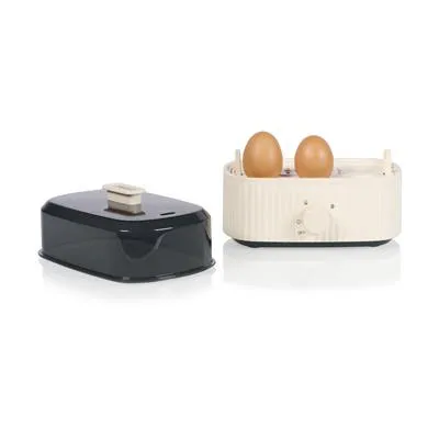 Princess 262047 6 huevos 300 W Negro, Blanco Princess 262047 6 huevos 300 W Negro, Blanco