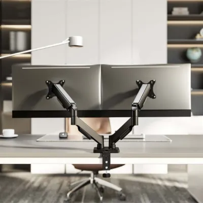 Soporte para 2 Monitores Aisens DT32TSR-357/ hasta 9kg