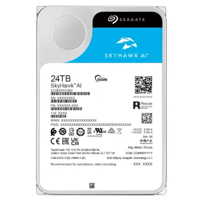 Disco Duro Seagate SkyHawk AI 3.5" 24 TB SATA 3