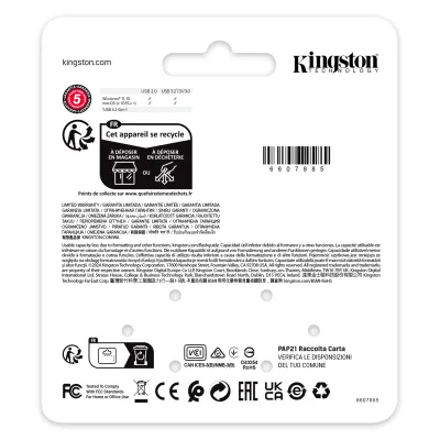 Kingston DataTraveler SE9 G3 Black Níquel-Metal 64GB USB 3.0 Kingston DataTraveler SE9 G3 Black Níquel-Metal 64GB USB 3.0
