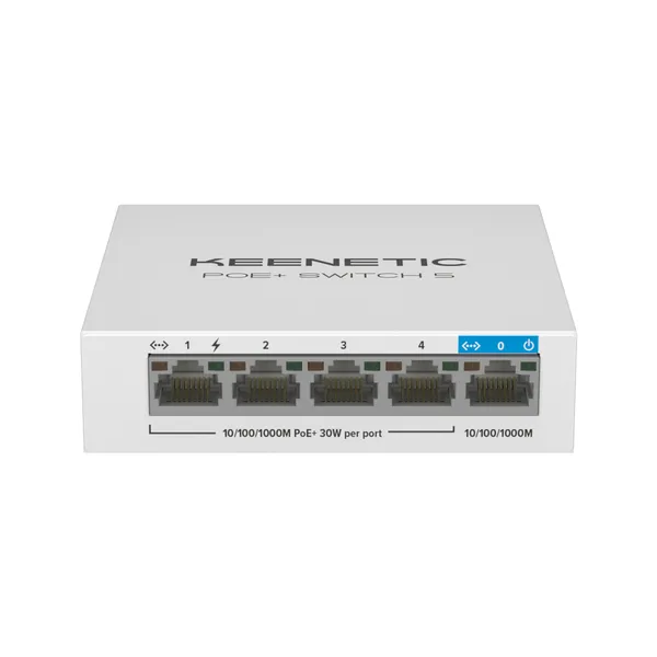 Keenetic poe switch 5 gigabit 5 puertos