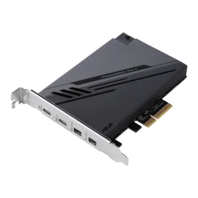 ASUS ThunderboltEX 4 PCIe 3.0 x4 2x Thunderbolt 4, 2x Mini ASUS ThunderboltEX 4 PCIe 3.0 x4 2x Thunderbolt 4, 2x Mini