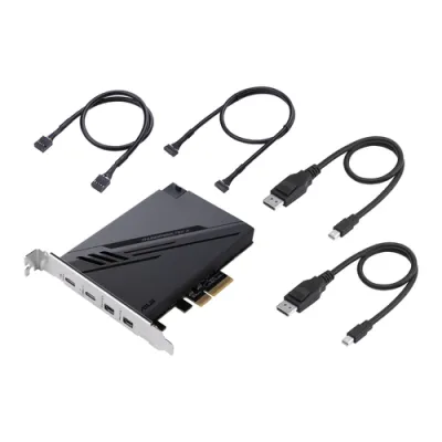ASUS ThunderboltEX 4 PCIe 3.0 x4 2x Thunderbolt 4, 2x Mini ASUS ThunderboltEX 4 PCIe 3.0 x4 2x Thunderbolt 4, 2x Mini