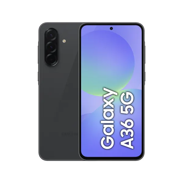 Samsung Galaxy A36 17 cm (6.7") SIM doble Android 15 5G USB Tipo C 6 GB 128 GB 5000 mAh Negro