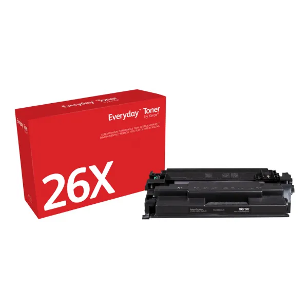 Everyday Tóner Negro compatible con HP 26A (CF226A/ CRG-052)
