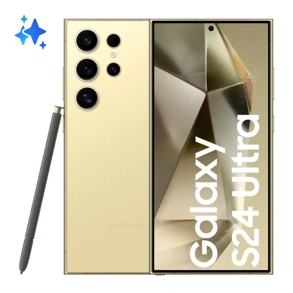 Samsung Galaxy S24 Ultra 5G Titanio Amarillo 512GB 12GB 6.8" 200MP